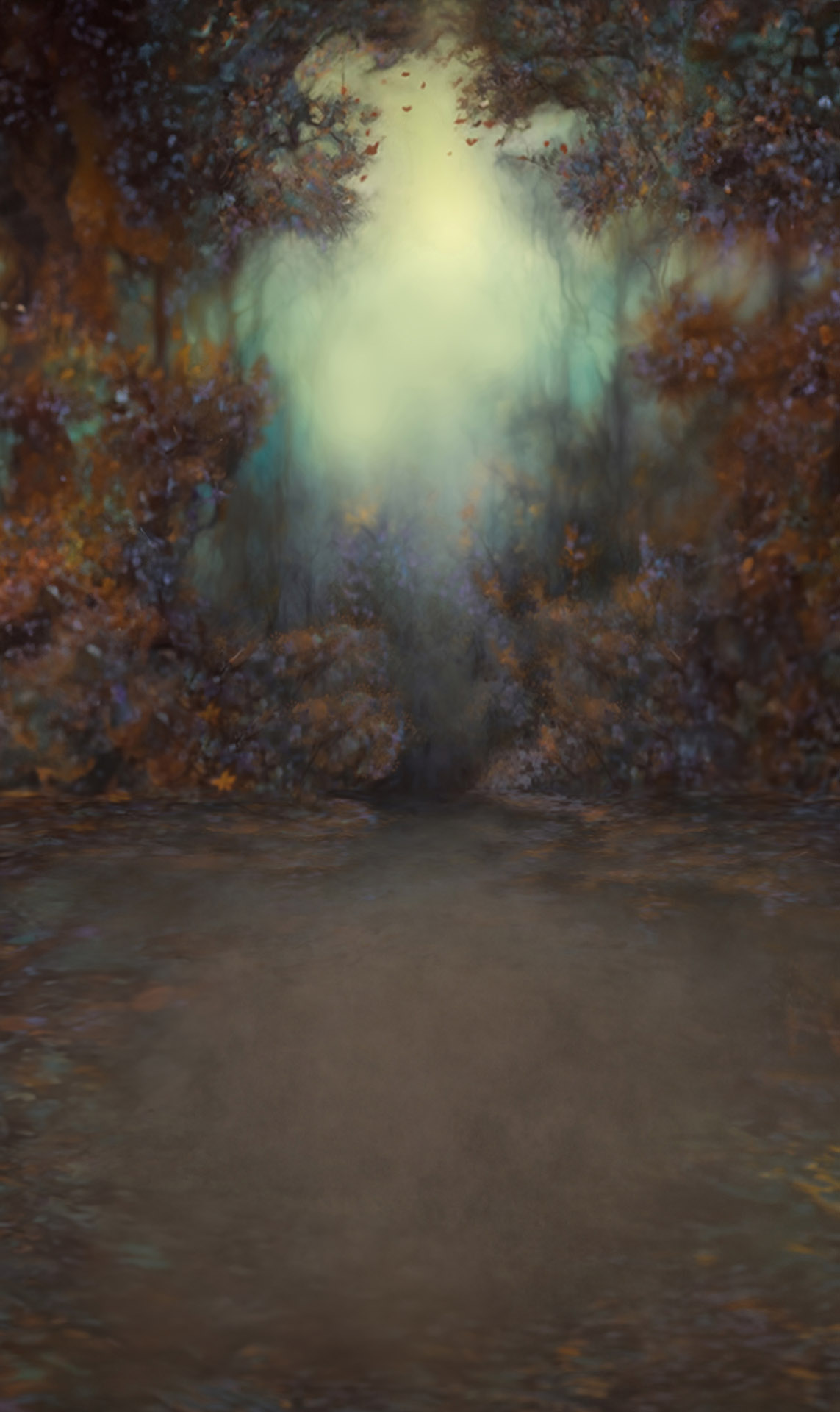 Sweet Soul Painted Woodland ProFabric Photography Backdrop For Studios