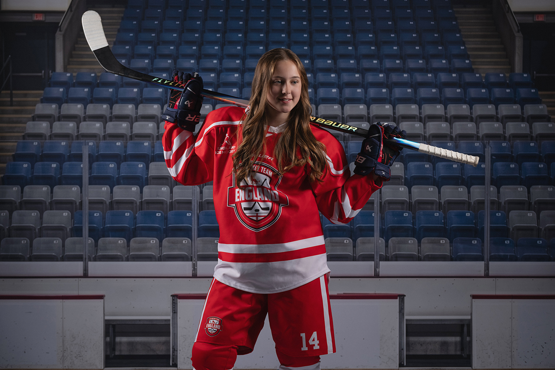 Hockey Stadium 1 Photography Backdrop - Image 3