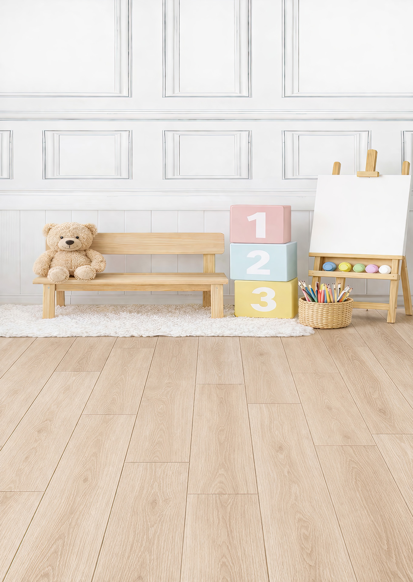Preschool 3 Photography Backdrop